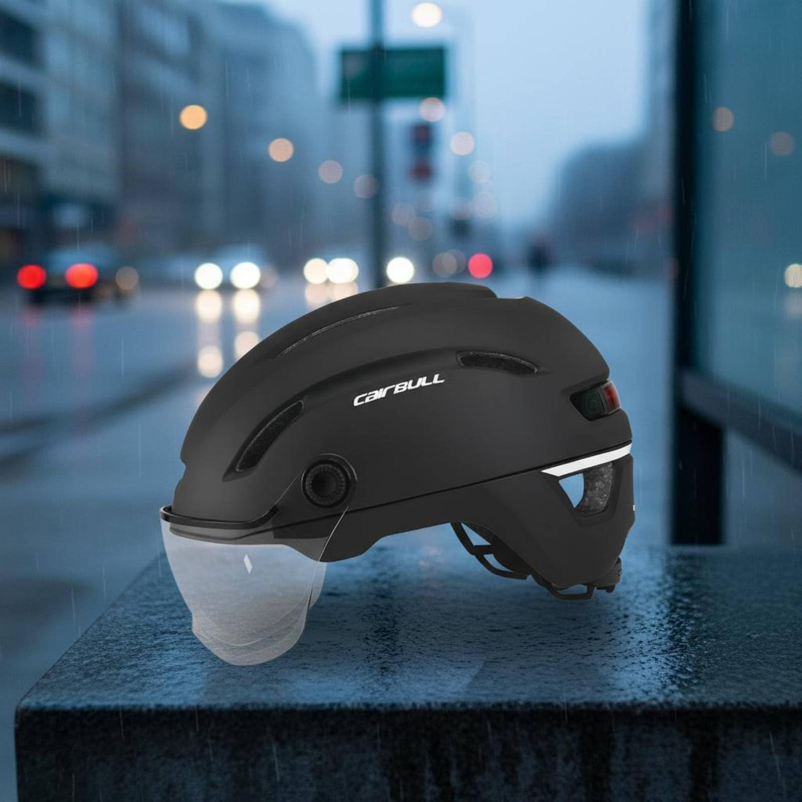 Casco da Ventilato con Porte d'Aria E Comfort PC Certificato Adatto Pendolarismo Commissioni Viaggi Del Fine Settimana, color to 6, M 55-59cm