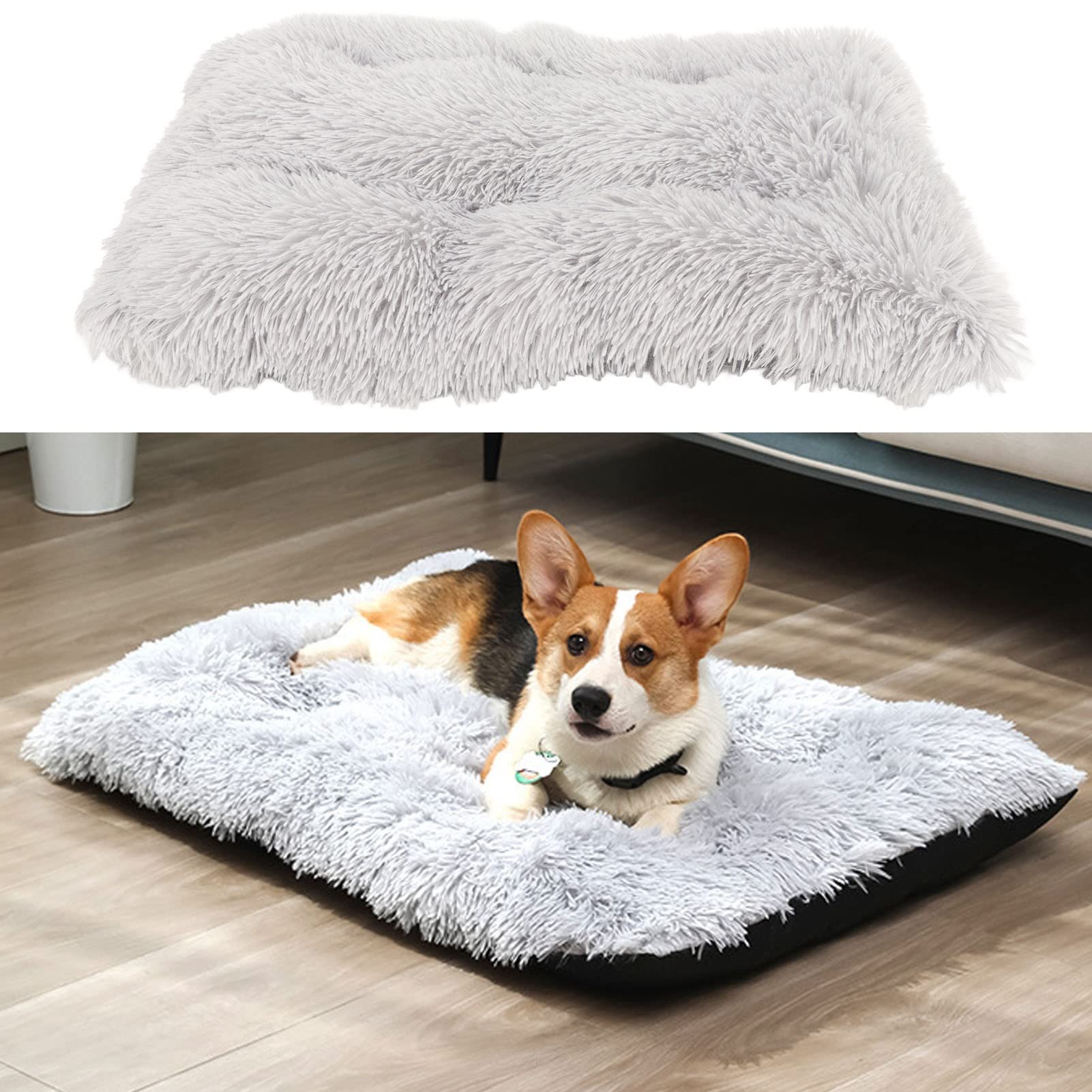 Tnfeeon Coperta Calmante per Cani e Gatti, Lussuosa Coperta per Cani Morbida in Pelliccia Sintetica Protezione Multiuso per Divano Letto o Auto da Fuoriuscite Macchie Graffi (M)