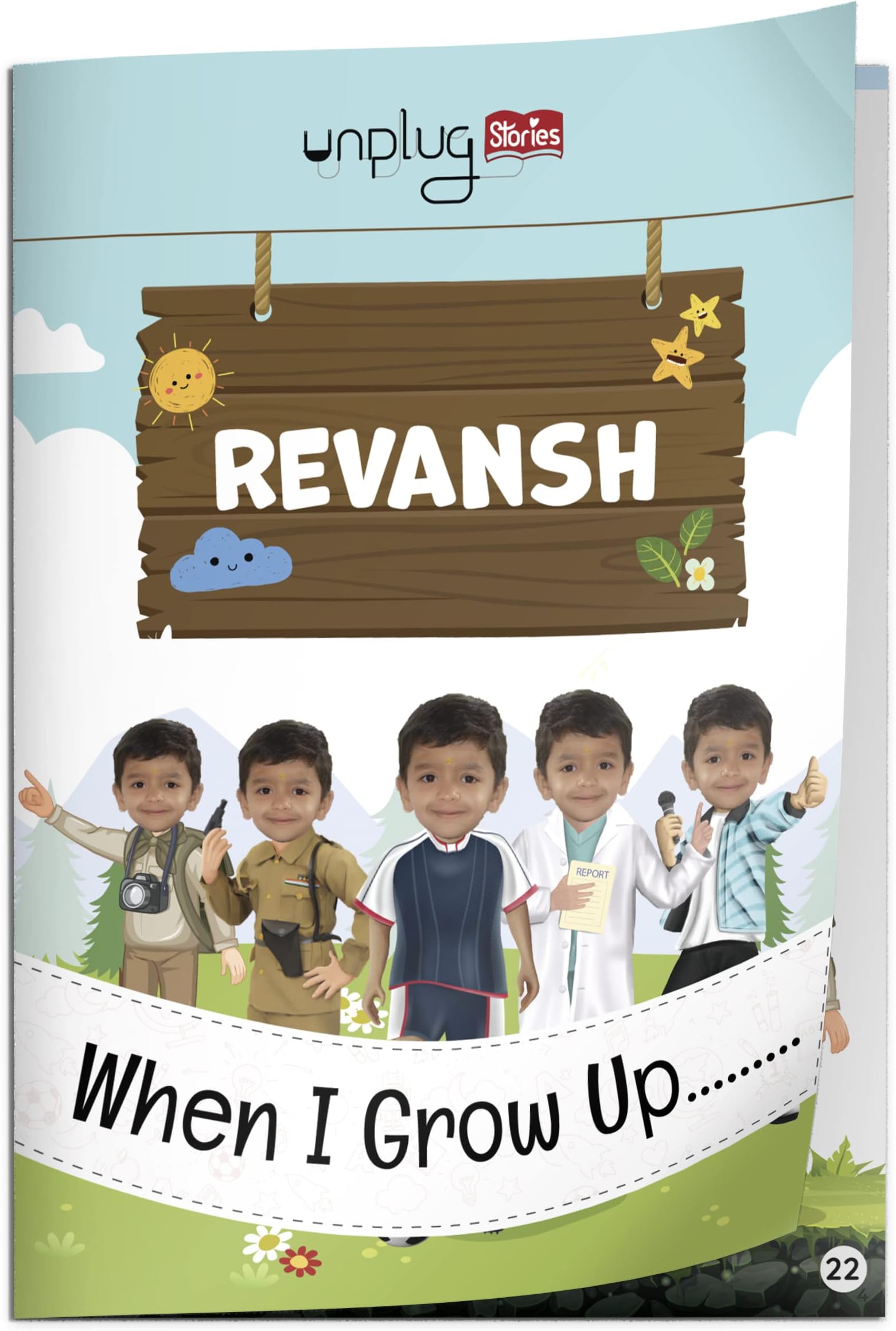 - Unplug Stories | Book on professions | Personalized Books with your kid as main character