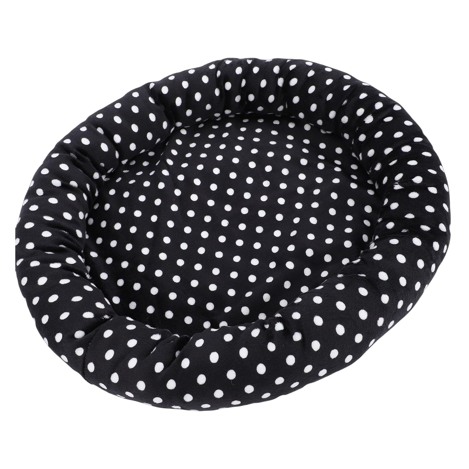 FILFEEL Tappetino Riscaldato USB per Cani e Gatti di Piccola Taglia - Tappetino Riscaldante Elettrico a 3 Temperature con Copertura in Flanella Lavabile Staccabile, Base Antiscivolo, Misura Rotonda