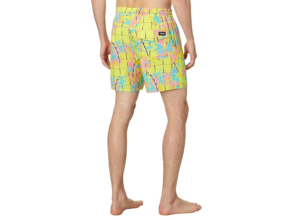 Board Shorts Men's Volcom Mens 17-inch Elastic Waist Suf Swim