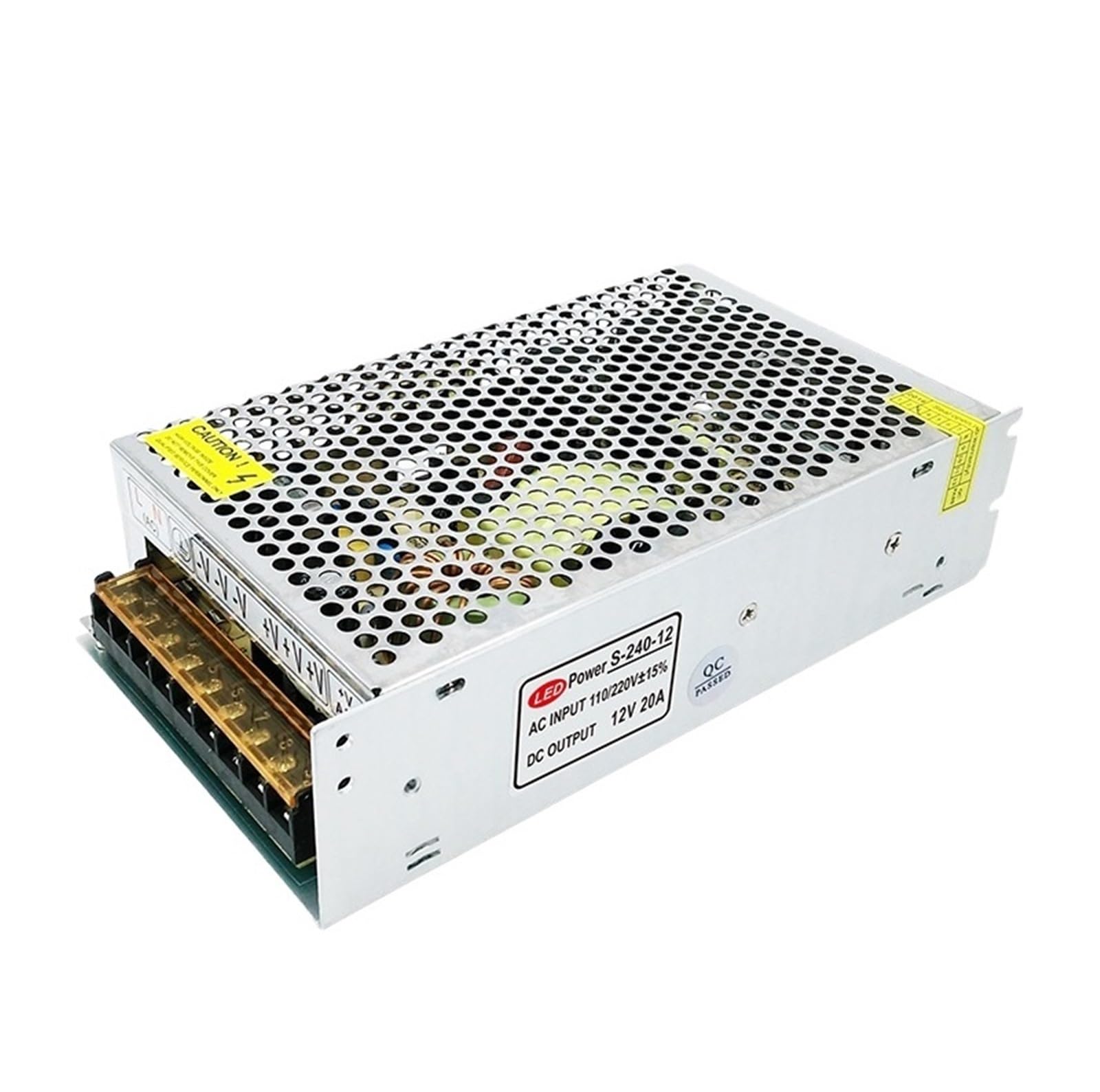 Alimentation à découpage LED 12V 20A 240W pour transformateur de boîte à lumière