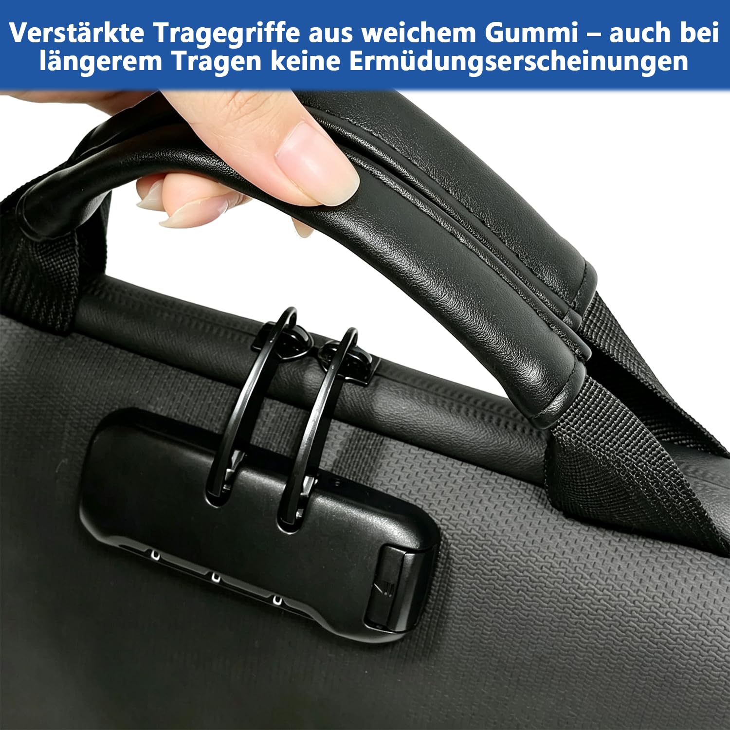 Porte-documents ignifuge avec serrure, boîte de rangement rigide avec 13 compartiments, organiseur de documents, portable, rangement de documents pour la maison, le bureau