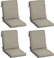 Vista 92 de Cojín para silla de comedor exterior Arden, 20 x 20 pulgadas, resistente a la lluvia, resistente a la decoloración, Alana Tile