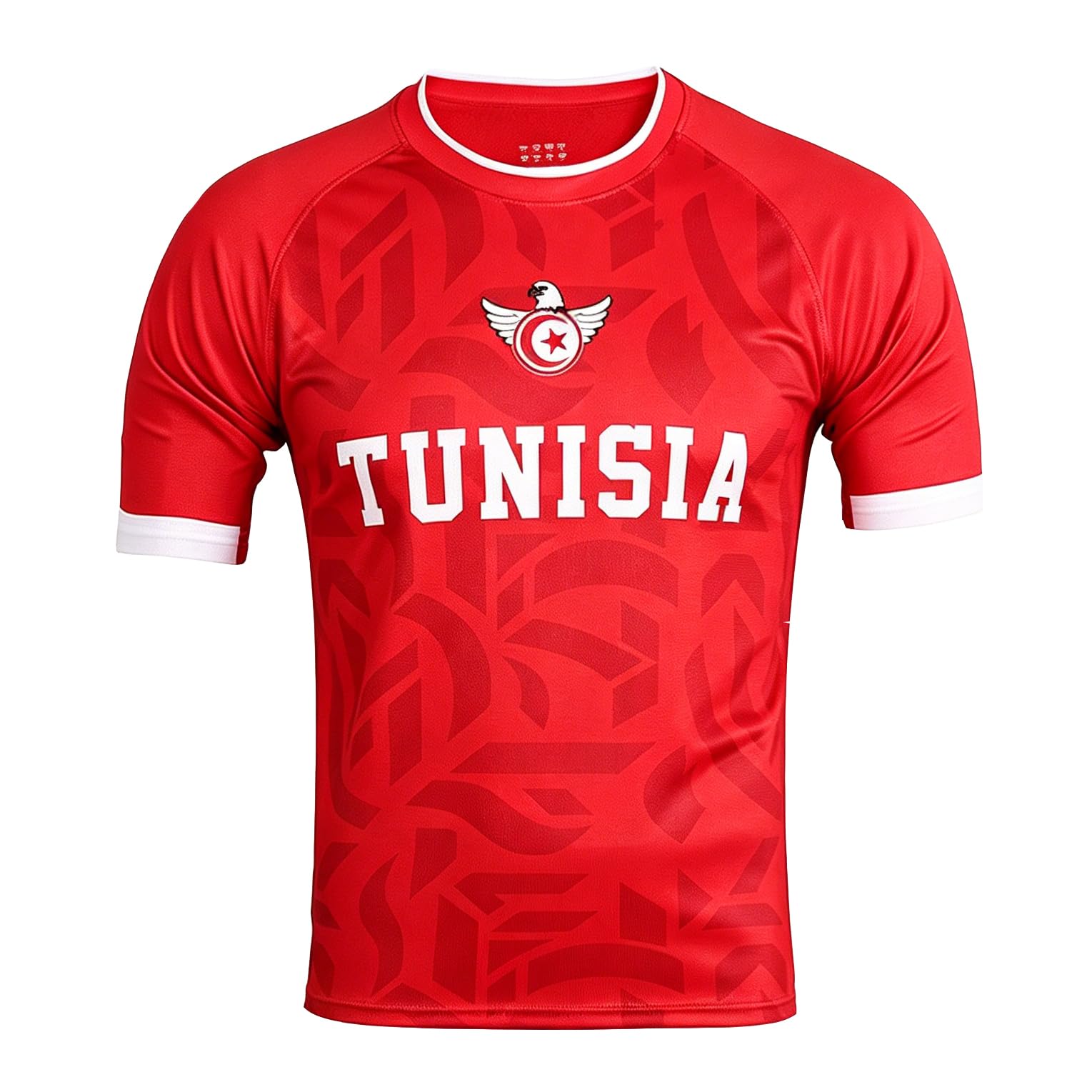 2026 Football Cup T Shirts Soccer Fans 48 National Teams Sport Casual National Flag Printing Short Sleeve Mens Womens Training Stretch Breathable Quick Dry Tee Shirt Tunisia S — image 1
