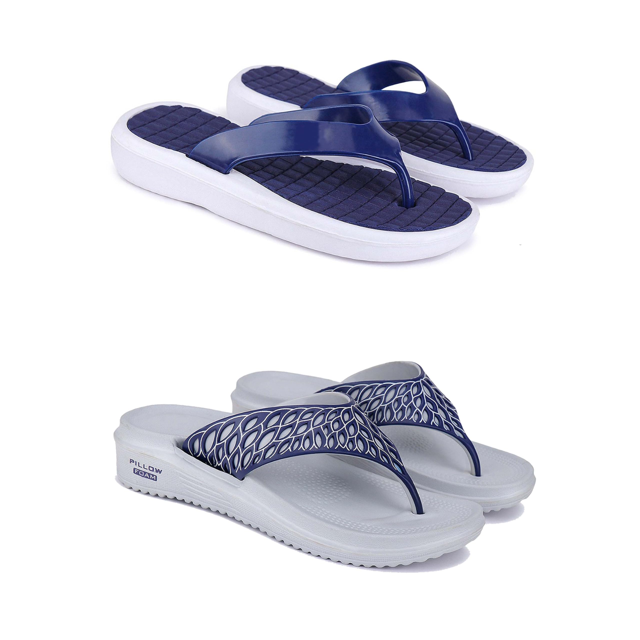 Women's Sandals | Lightweight Wear| Stylish & Easy to Wear for Women's GR-SAN-(2-Combo)-1859-1887-picture-23