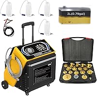 Vista 11 de Kit automático de purga de frenos, máquina de purga de líquido de frenos de 110 V, kit de purga de frenos completamente automático, operación de una