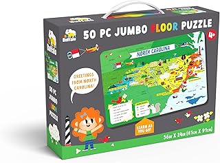 Little Buffalo North Carolina Floor Puzzle