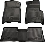 Husky Liners Weatherbeater Tapis d'étages 2009-2015 Honda Pilot & 2nd Ligne, 3-pc noir - 98421