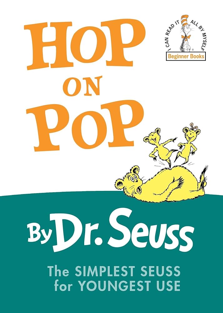 Amazon.com: Hop on Pop: The Simplest Seuss for Youngest Use