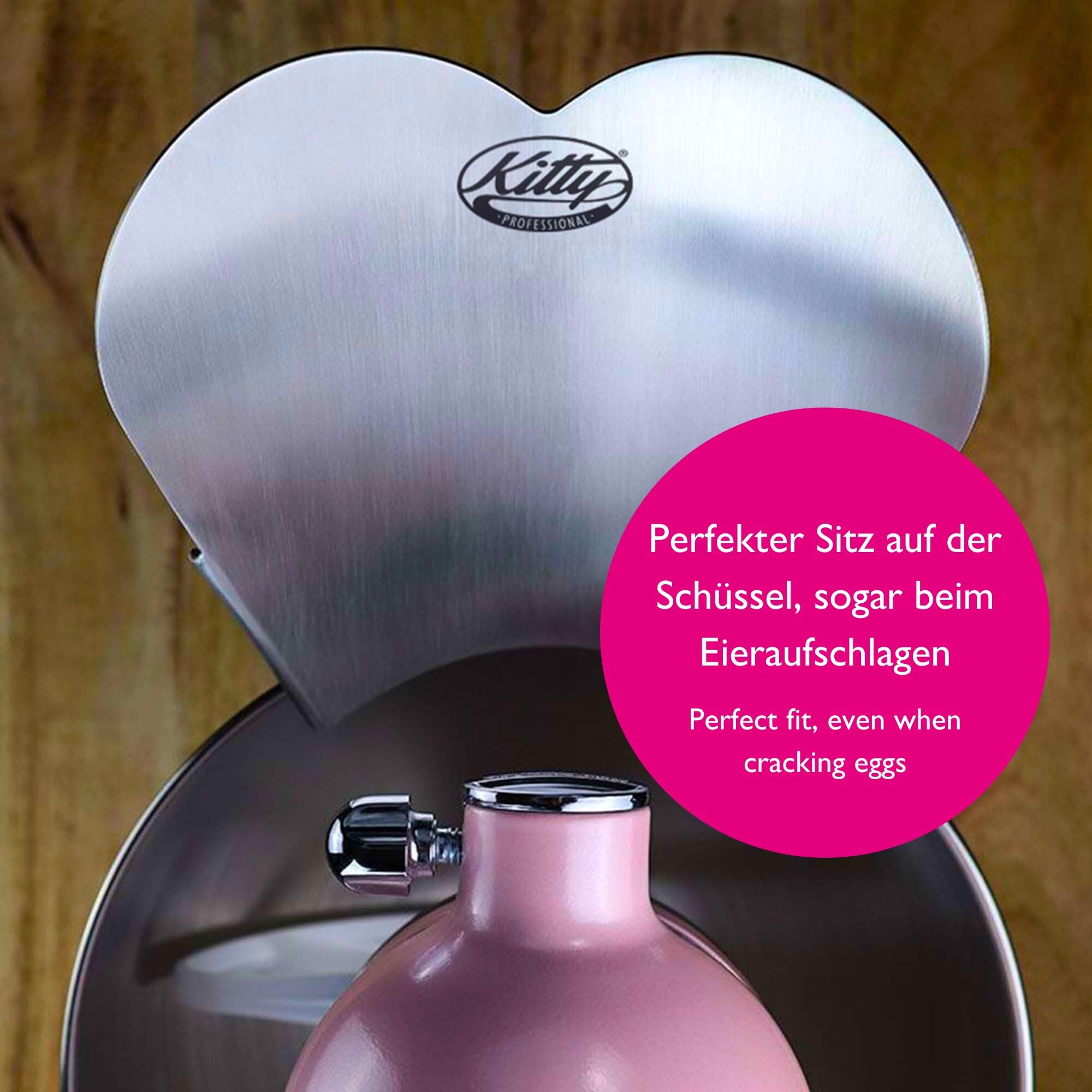 Wypełniacz ze stali nierdzewnej do robotów kuchennych - Kitty Professional: Składniki lejka Kitchen Aid Akcesoria pieczenia Miska mieszania zsypnia pochylnia podajnik napełnianie dodatek osłona