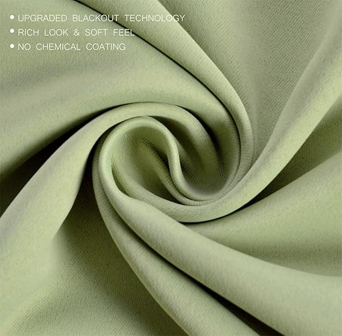 Miniatura 4 de Set de 2 cortinas para ventana, de Miuco, opacas, con ollaos, para recámara, incluye 2 alzapaños