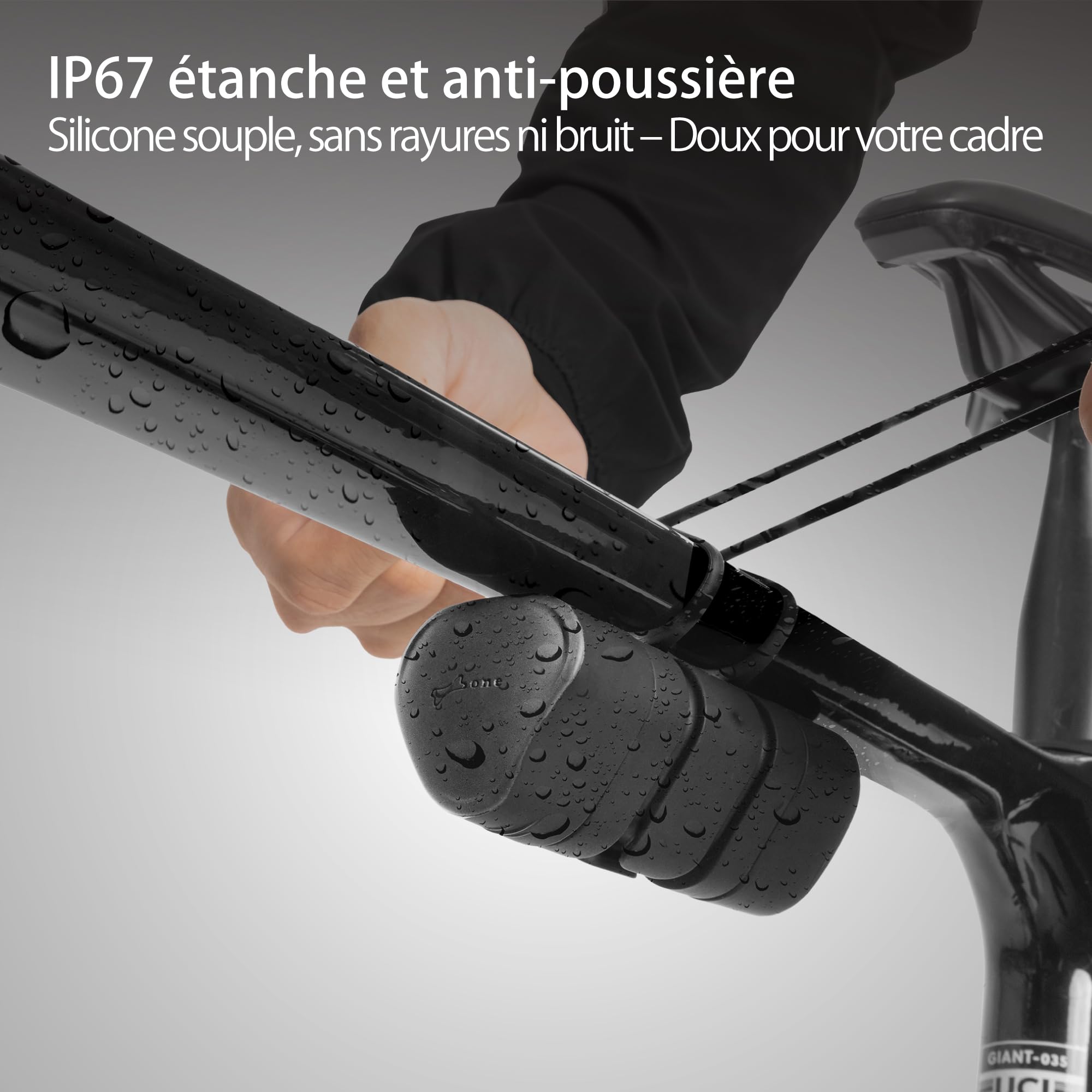 BONE Bike Portable Tool Kit - Lite – iF Design Award – Kit Réparation Vélo 12-en-1 avec Clé à Cliquet – Capsule Compacte Étanche & Anti-Poussière – Accessoire pour Vélo de Route, VTT et Électrique