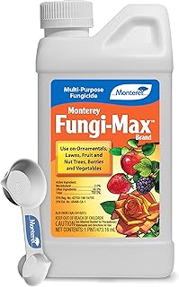 Monterey Fungi-Max Bundled with Measuring Spoon - Fungicide for Plants - Myclobutanil Fungicide for Lawns, Plants, Vegetables and More - 1 Pint