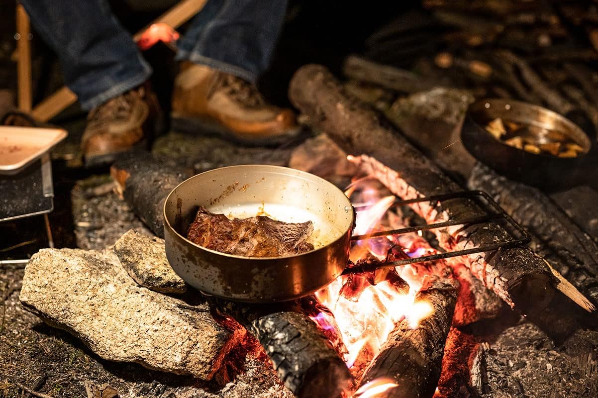 Evernew Aluminum Camping Frying Pan 18cm