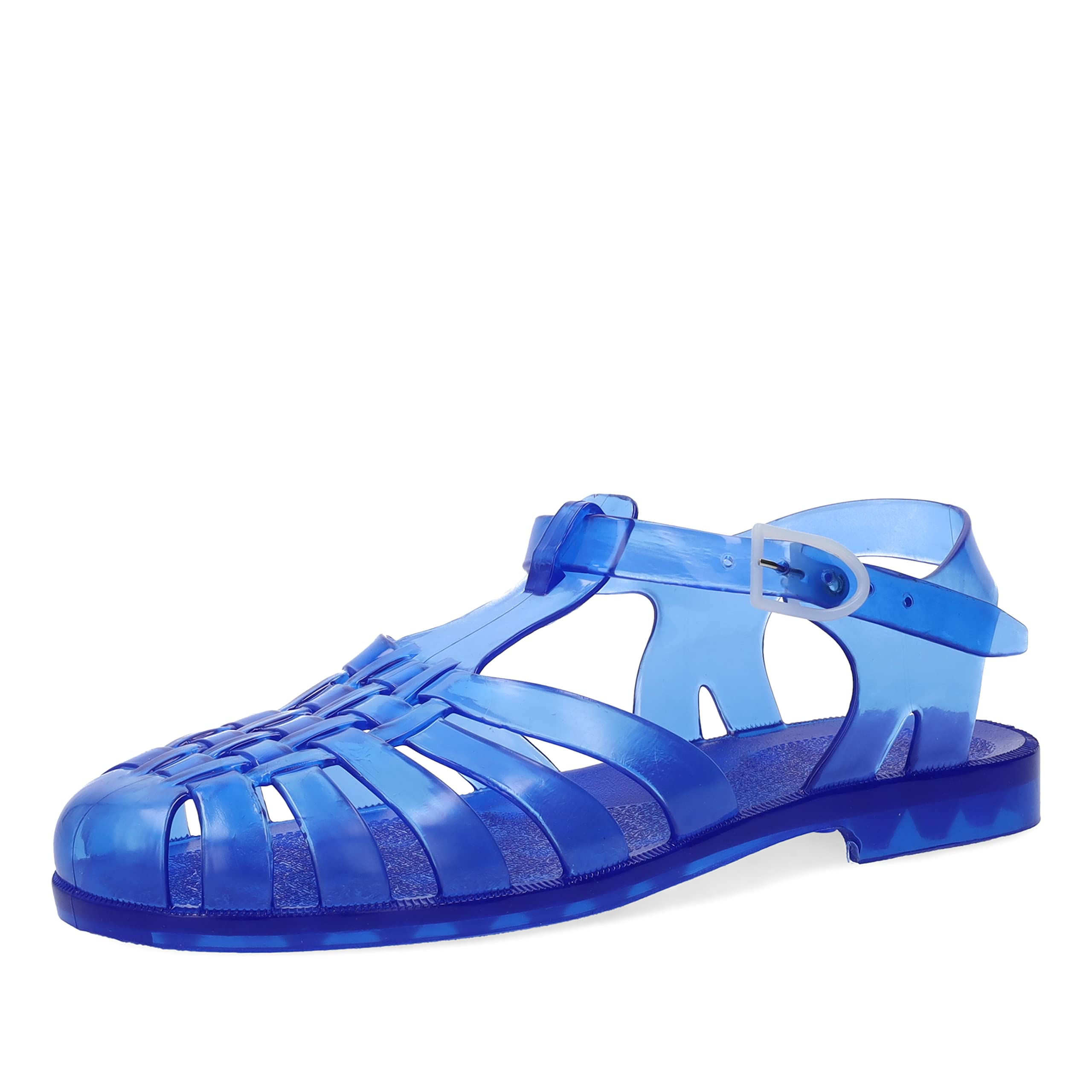 Andrés Machado AM188 - Cangrejeras de PVC con Hebilla - Sandalias de Playa y Río Mujer y Hombre - Chanclas de verano - Tallas 35 EU a la 48 EU