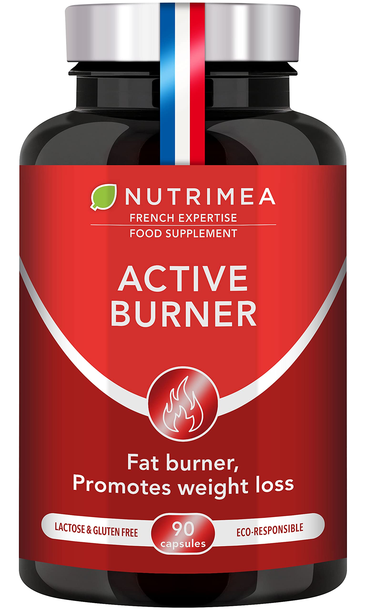 Super Strong Fat Burner | Powerful Complex of Slimming Plants Including Ginger | Efficient Slimming Effect | Active Burner | 90 Vegan Capsules | Nutrimea | French ExpertiseSuper Strong Fat Burner | Powerful Complex of Sli…
