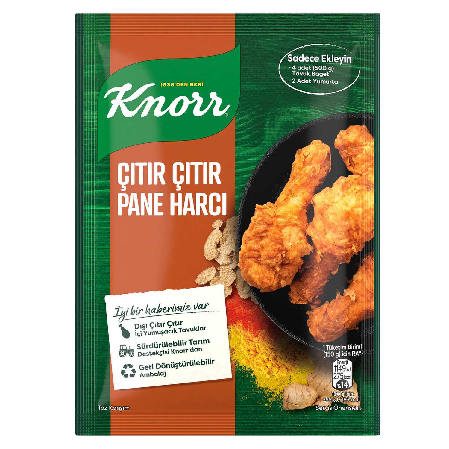 Knorr Çıtır Çıtır Pane Harcı 90 g