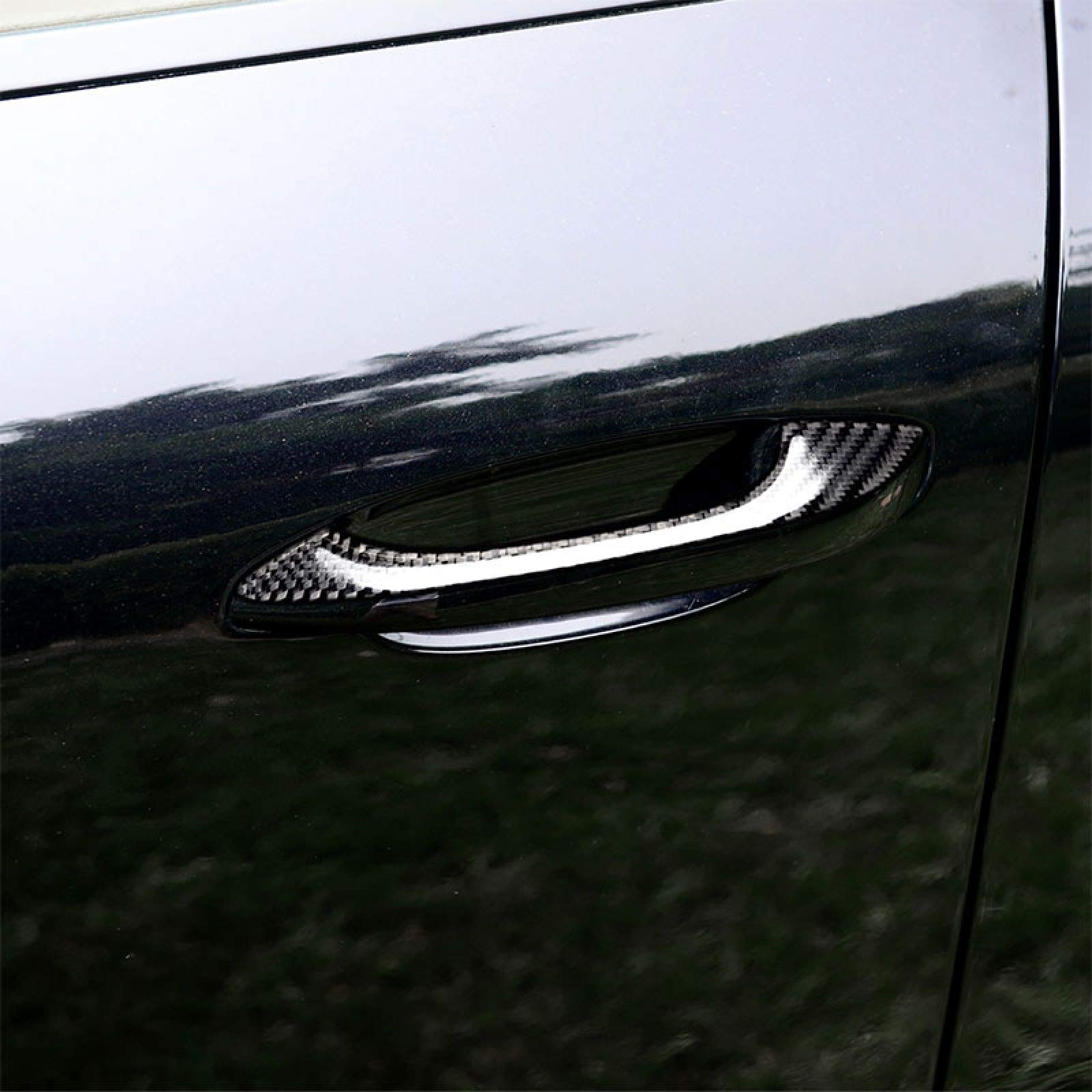 Adesivi In Fibra Di Carbonio Rossa Per Interni Porsche Macan E Cayenne 2014-2019, Decorazioni Auto Eleganti, Facili Da Applicare