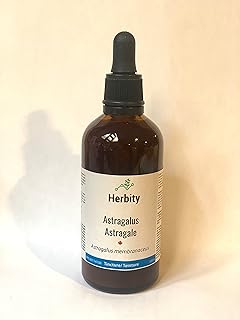 Astragalus Herbal Tincture Liquid Extract, Hand Crafted Natural Medicine Remedies Herb Formula Drops, Non-GMO, Vegan, Gluten Free, No Fillers (Astragalus membranaceus) (100mL, 3.4oz)