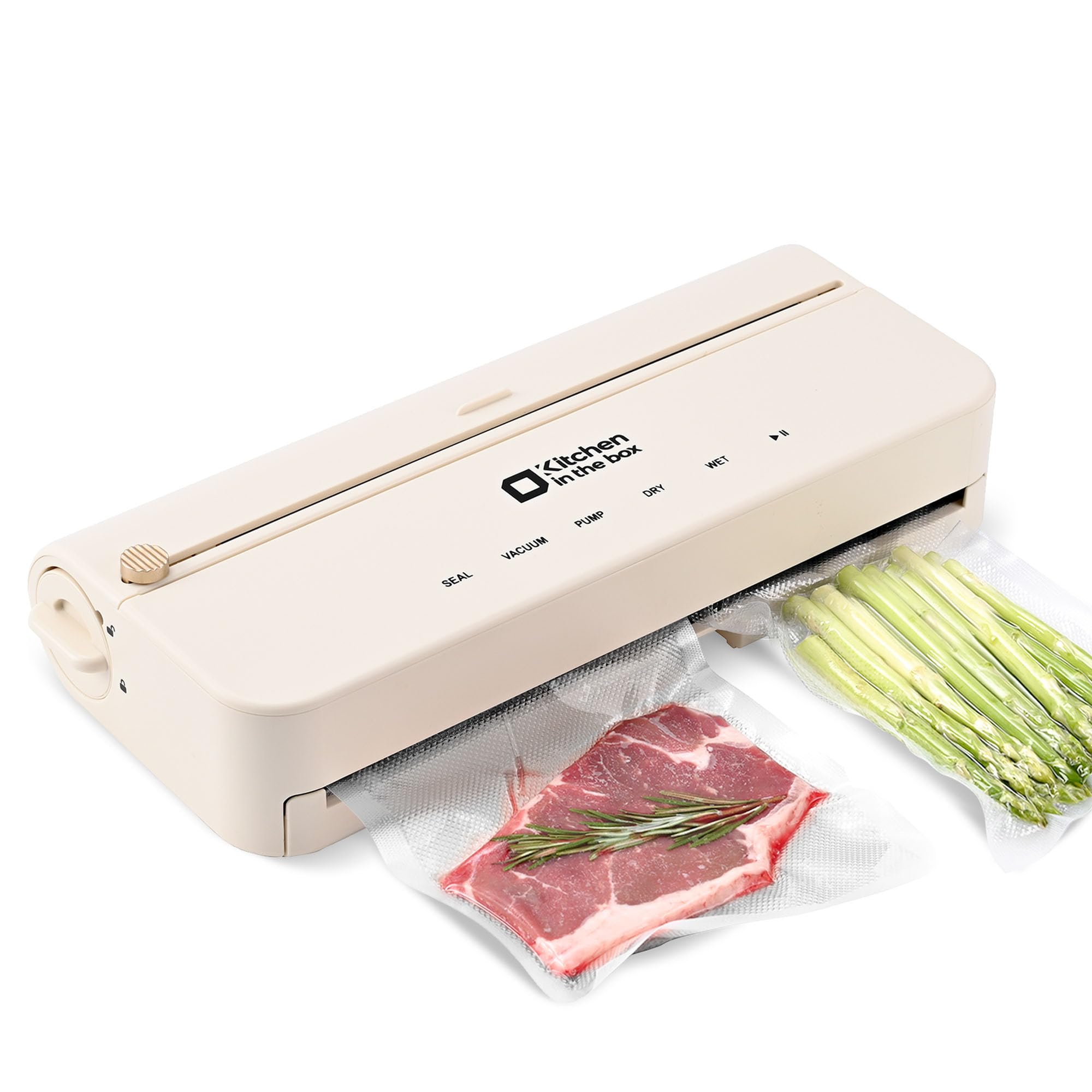 Amazon.com: Kitchen Vacuum Sealer, Smart Vacuum Food Sealer with
