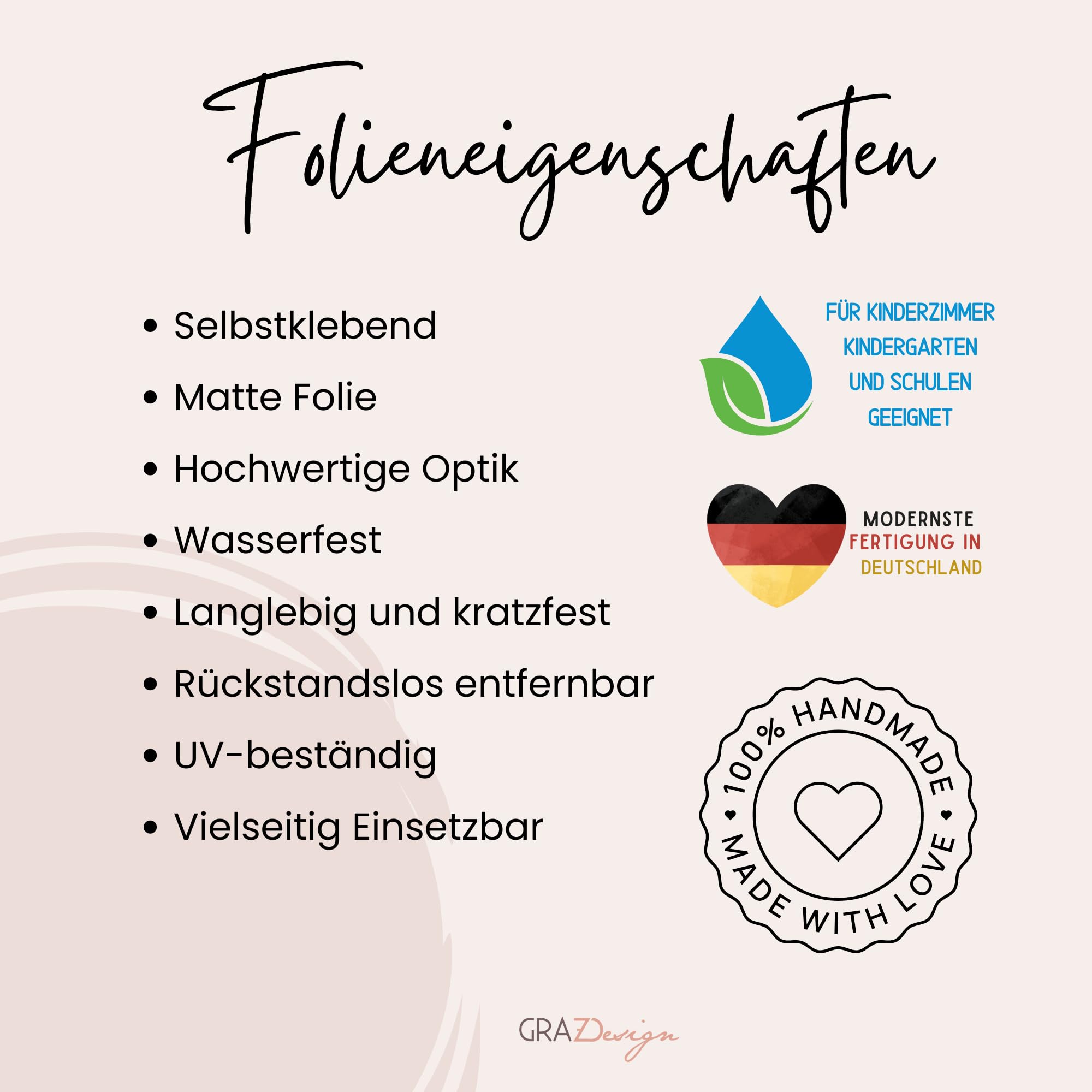 GRAZDesign Wandtattooo Ostfriesische Inseln | Küstenlandschaft Nordsee | Maritime Deko, Wohnzimmer Büro Wandaufkleber Wandsticker, Jugendzimmer, Wanddeko, 147x57cm, 053 hellblau