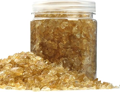 Miniatura 7 de Alan Stone - Grava de vidrio reflejante de alto brillo, gemas o gotas de fuego, piedras de cristal de fuego, para chimenea, pecera, acuario o