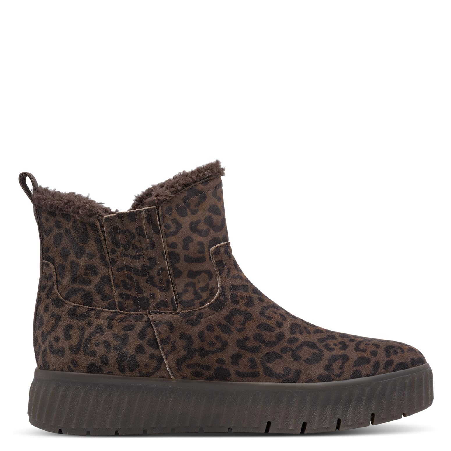 Tamaris Damen WIDE FIT Stiefelette aus Leder Step-In, Dark Leopard, 38 – Ansicht 5