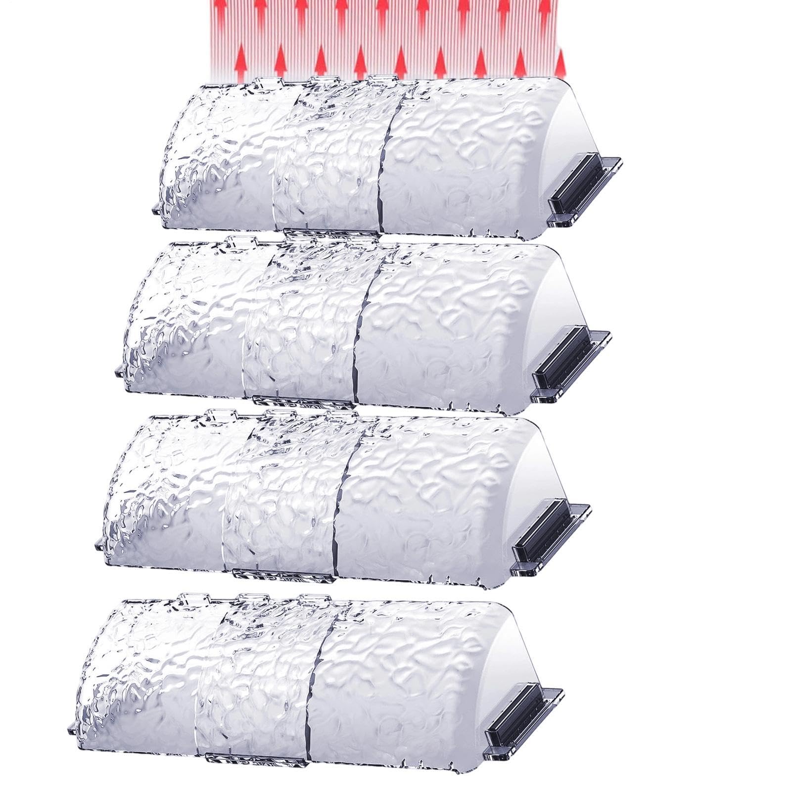 Deflector de ventilación: desviador de magnético para aire acondicio