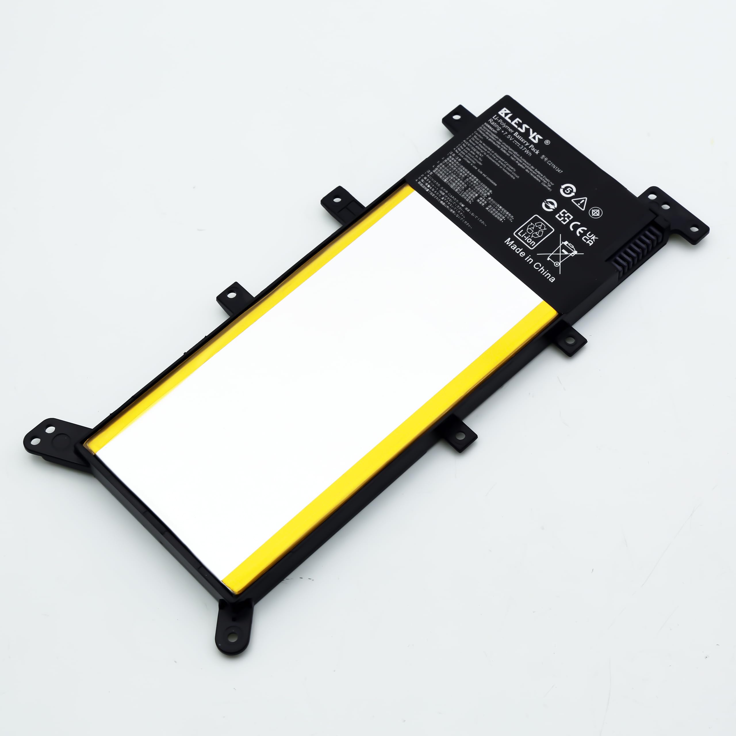 BLESYS C21N1347 Batterie pour ASUS X554L X555L F554L X554LA F555L X555Y X555Q X555LJ X555BP X555LN X555LF X555LA X554 X554LJ X555U X555UB K555L F555Q F555LA F555LJ PC Portable 7,6V Li-Polymer