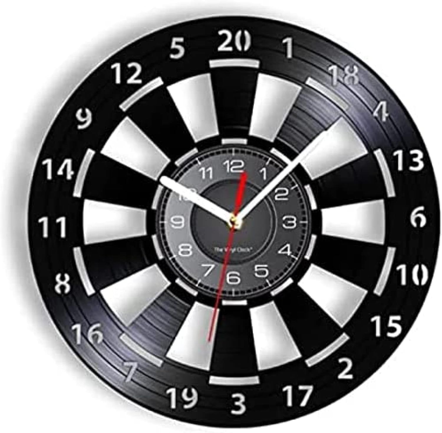 Wall Clock Darts Game Dart Board Wall Clock Game Room Bar