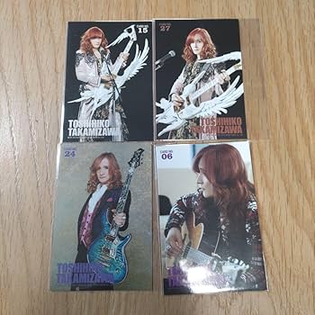 Amazon.co.jp: THE ALFEE 高見沢俊彦 トレーディングカード 4枚 セット Amazon.co.jp: THE ALFEE 高見沢俊彦 トレーディングカード 4枚 セット