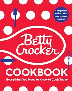 Betty Crocker Cookbook 13th Edition: 1300+ Recipes for Air Fryer, Slow Cooker, Veggie Meals & More