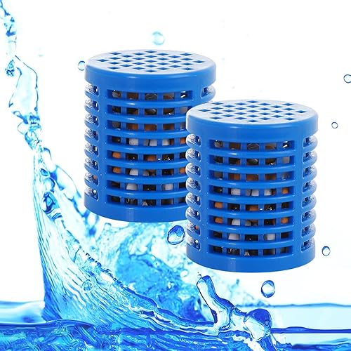 Inlisy Paquete de 2 palitos minerales para bañera de hidromasaje, aptas para filtros de spa Intex S1 y tipo VI, limpia y aclara la duración de 4