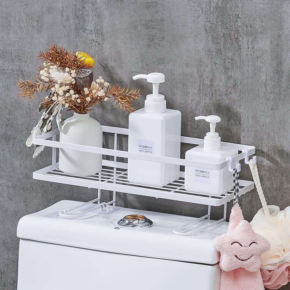 Buy SUPERFLO Over The Toilet Storage, White Iron Over Toilet Bathroom