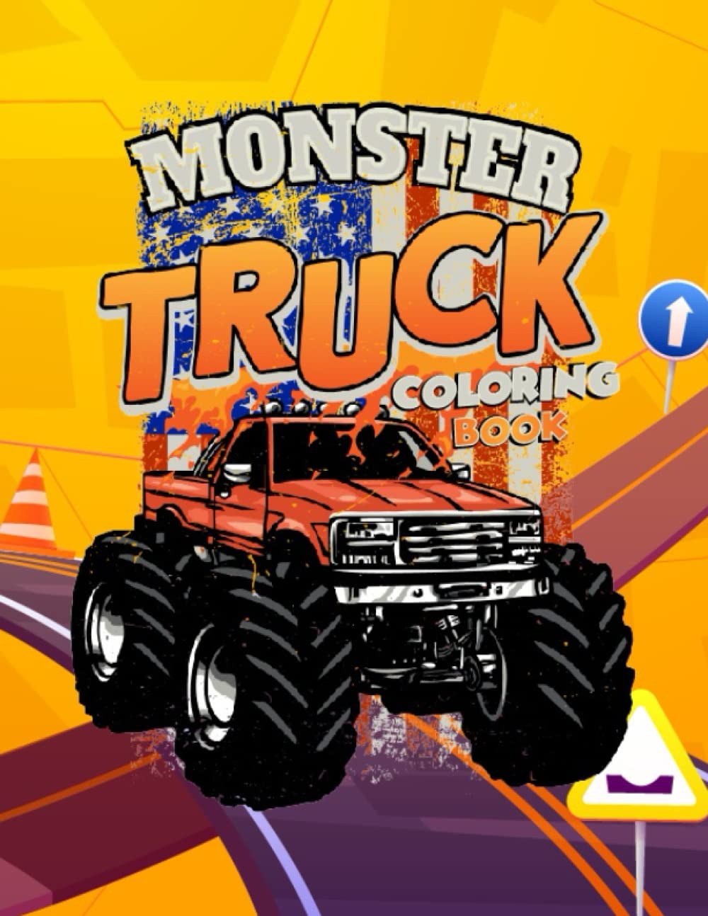 Buy monster truck coloring book: High Quality Monster Truck Designs