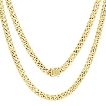 Amazon | Nuragold 10K リアルイエローゴールド マイアミ Amazon | Nuragold 10K リアルイエローゴールド マイアミ