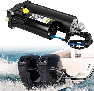 8M0055011 Power Trim Assembly Compatible with Mercury MerCruiser Quicksilver 30HP 35HP 40HP 50HP 60HP Outboard 4 Stroke Boat Engine Power Trim Tilt Assembly 893517T01 855654T09