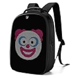 Gelrova LuminaPack X1 LED Backpack, Lightweight, Anti-Theft, Travel-Friendly, 15.6-Inch Laptop Compartment, Customizable LED Display