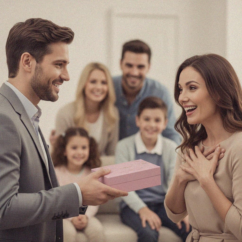 BELLOS Gift Set Women's Watch Silver- Jewelry set- Necklace-Ring- Earrings - Image 7