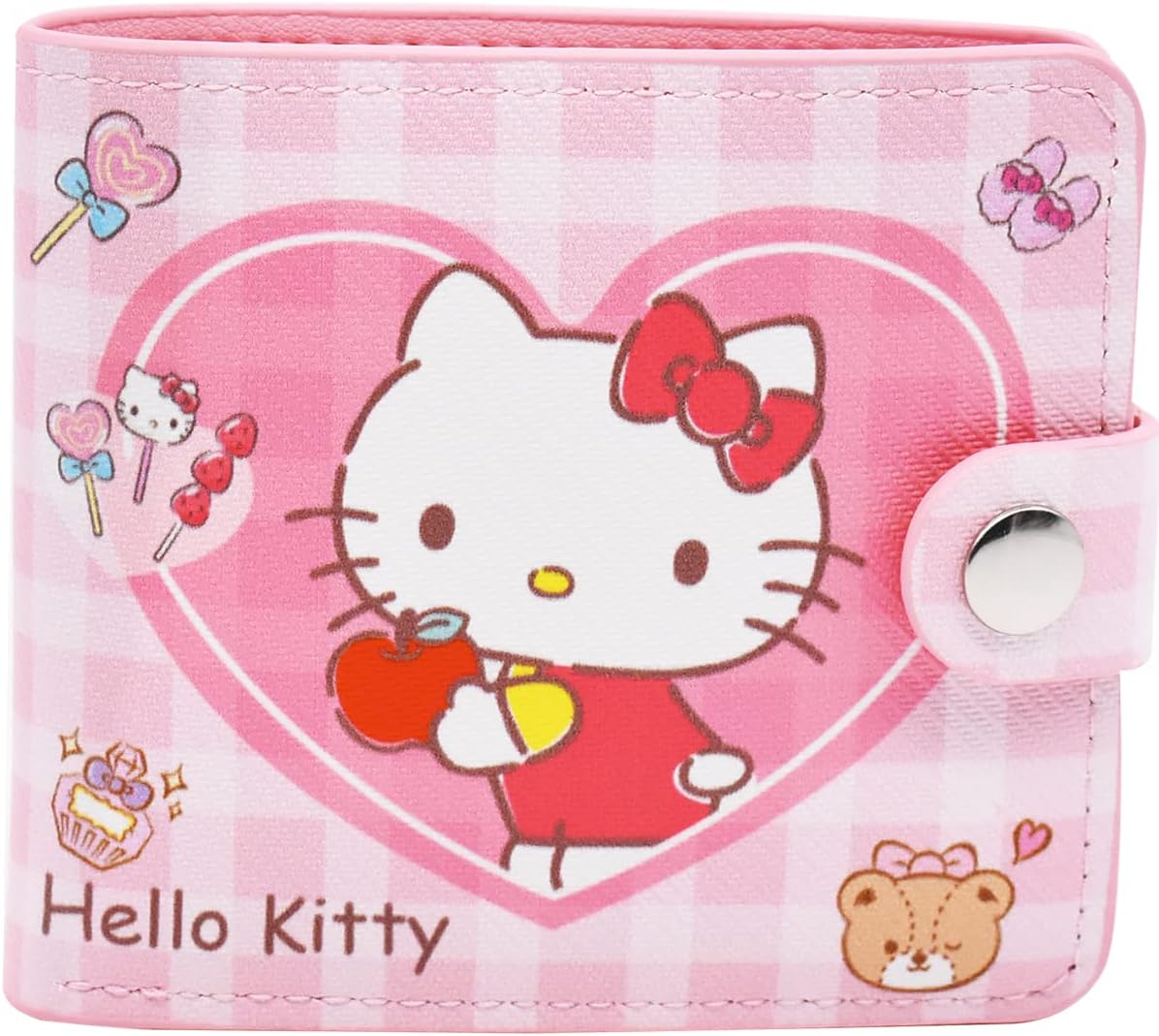 Hello Kitty Geldbörse Hello Kitty Kinder Geldbörse Mädchen Geldbörse Bifold Wallet Teen Mädchen ...