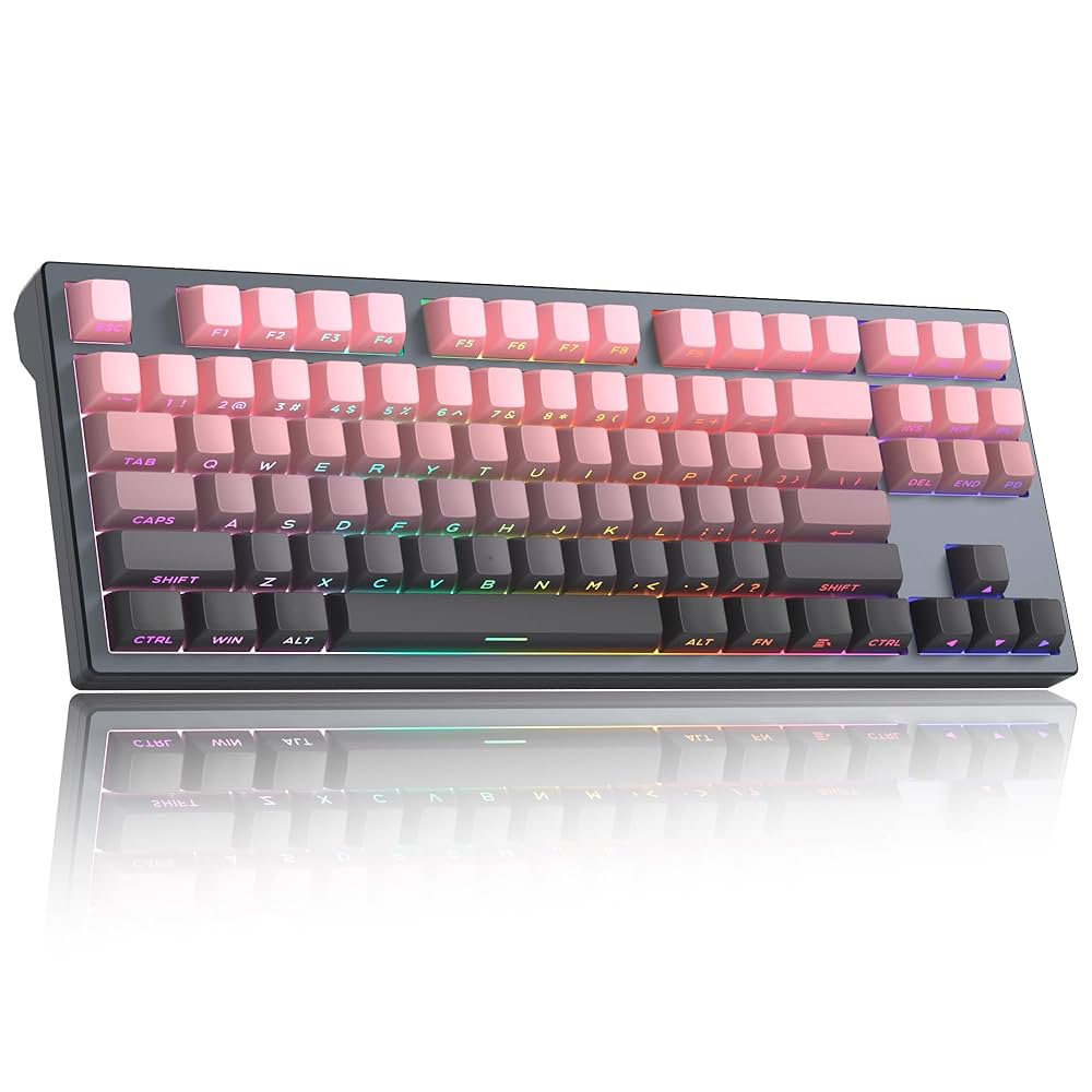 MageGee ラピッドトリガー キーボード Captain87 有線 S993 Amazon.com: MageGee Captain87 Rapid Trigger Magnetic Switch