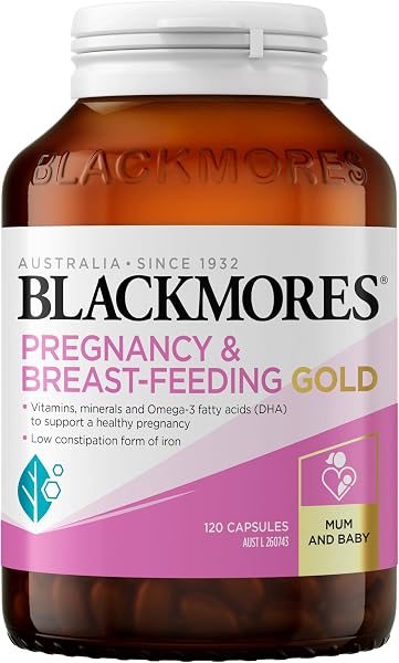Blackmores Pregnancy & Breast-Feeding Gold 120 Capsules