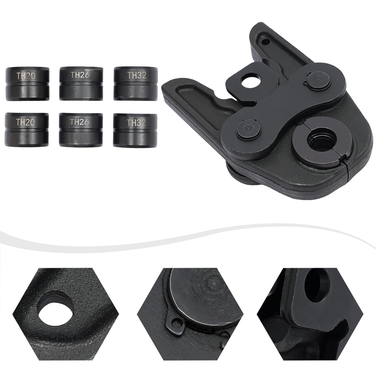 VEVOR Krimptang TH/V-contour buisperstang voor PEX