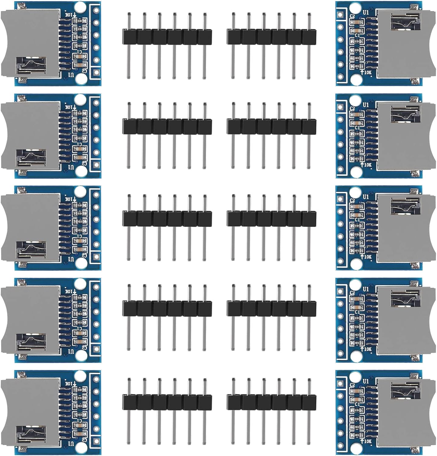 Amazon.com: ACEIRMC 10pcs Micro SD SDHC TF Card Adapter Reader Module ...