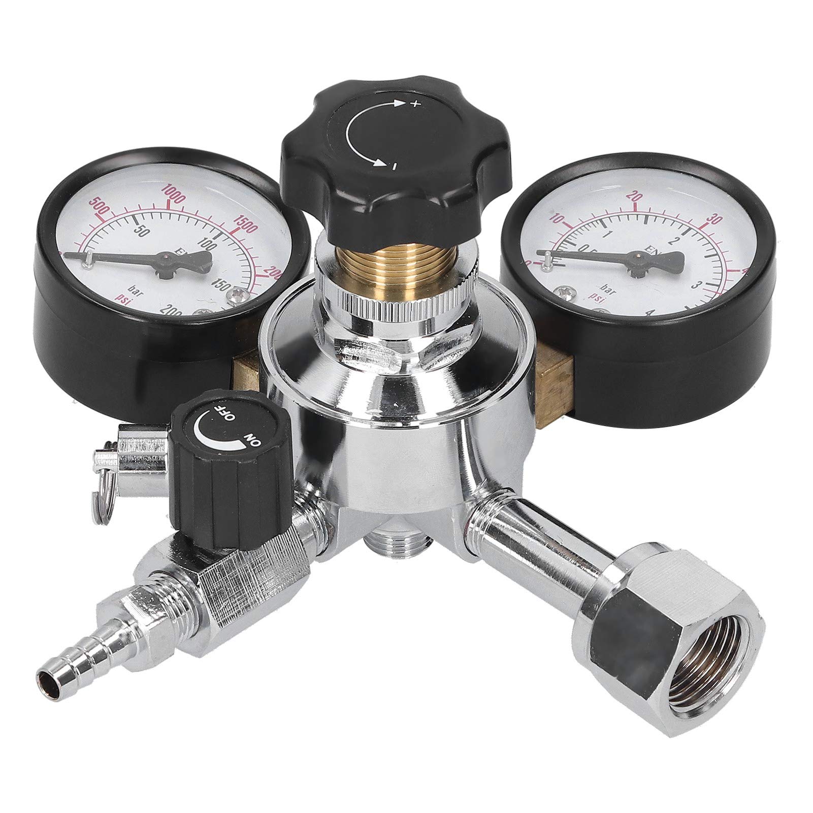 Buy CGA320 CO2 Regulator Keg Pressure Reducing Valve for Homebrew 0