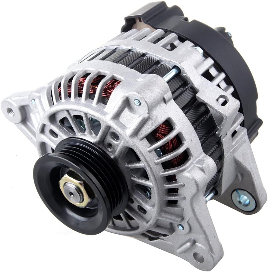90AMP Alternator- High Output Alternator Replacement for 06-09 Kia Rio, 04-06 Spectra, 05-10 Sportage,Hyundai Accent All 1.6L 2.0L 03-09, 04-07 Tiburon, 06-09 Tuscon 37300-22650