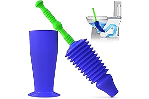 Luigi's World's Best Toilet Unclogger Tool HD Plunger