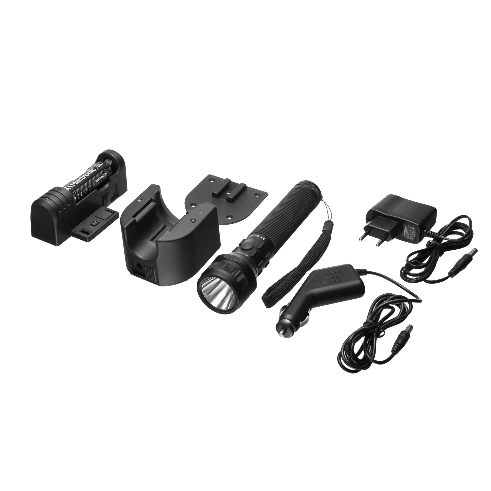 LED-MARTIN PATROL PRO Taschenlampe - Ladestation mit Notbeleuchtung