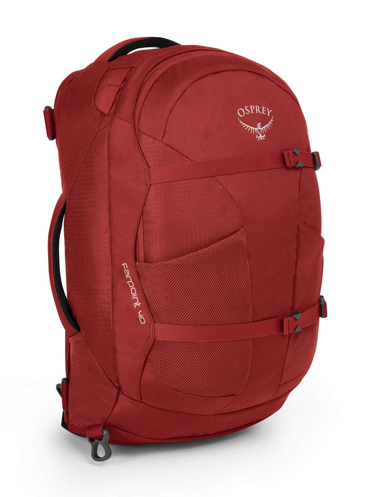 Osprey Farpoint 40 Travel Backpack, Jasper Red, Medium/Large
